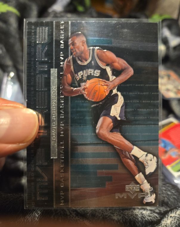 1999-00 Upper Deck MVP MVP Theatre #M5 David Robinson — front