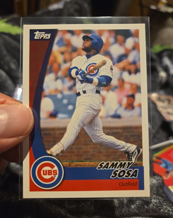2002 Topps Post Cereal #7 Sammy Sosa — front
