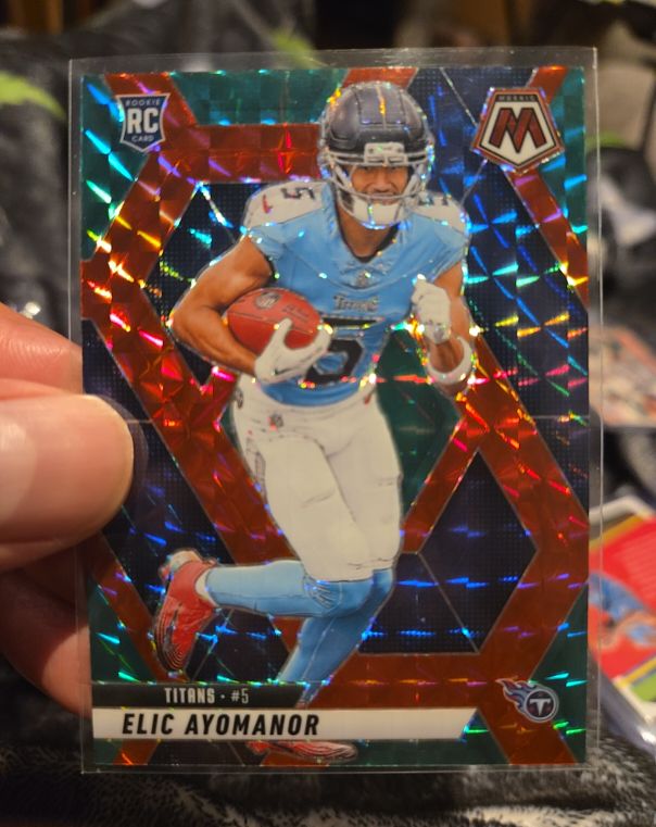 2025 Panini Mosaic #333 Elic Ayomanor — front