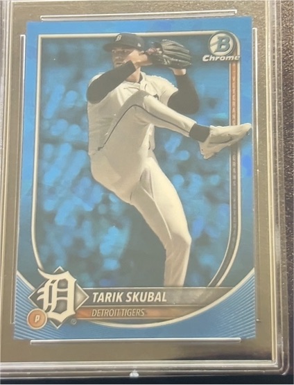 2025 Bowman Chrome #95 Tarik Skubal — front