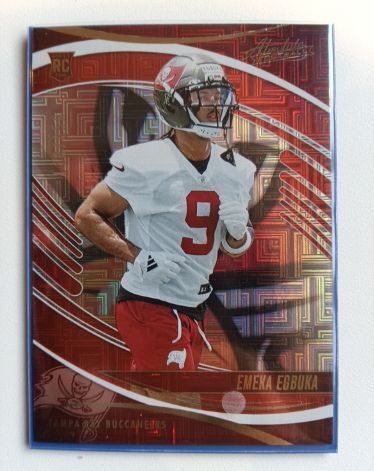 2025 Panini Absolute #124 Emeka Egbuka — front