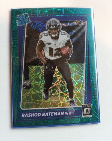 2021 Panini Donruss Optic #210 Rashod Bateman — front