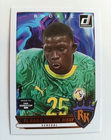 2025-26 Donruss FIFA World Cup Rookie Kings #5 El Hadji Malick Diouf — front