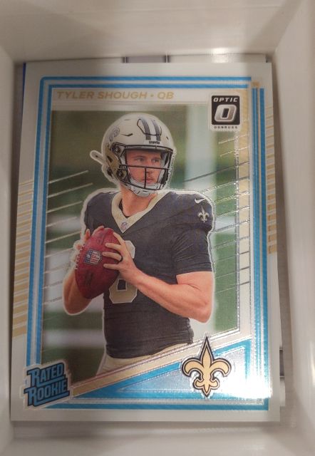 2025 Donruss Optic #223 Tyler Shough — front
