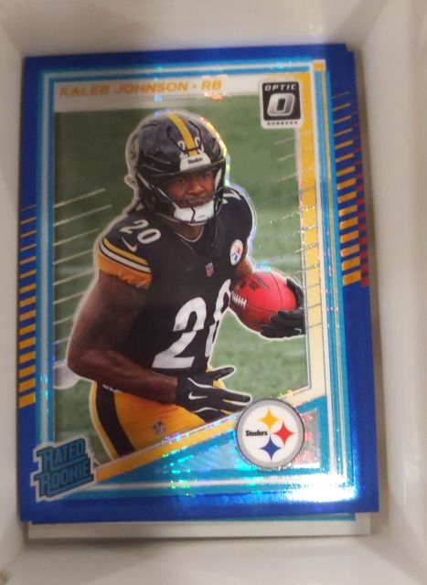 2025 Panini Donruss Optic #232 Kaleb Johnson — front