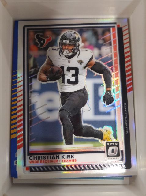 2025 Panini Donruss Optic #129 Christian Kirk Houston Texans — front