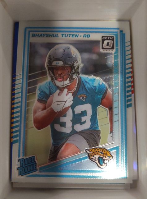 2025 Panini Donruss Optic #272 Bhayshul Tuten — front