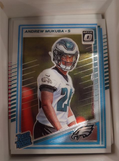 2025 Donruss Optic #297 Andrew Mukuba — front