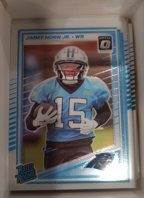 2025 Panini Donruss Optic #281 Jimmy Horn Jr. — front