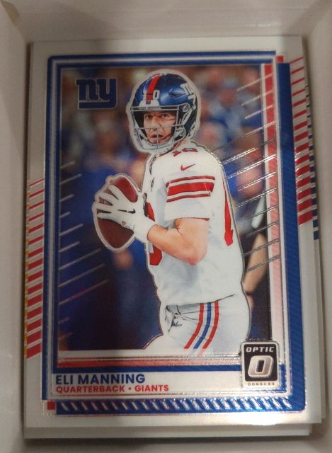 2025 Panini Donruss Optic #184 Eli Manning — front
