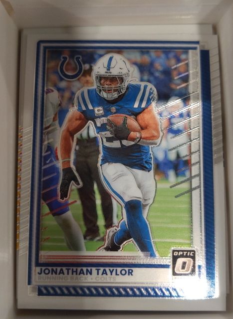 2025 Panini Donruss Optic #49 Jonathan Taylor — front