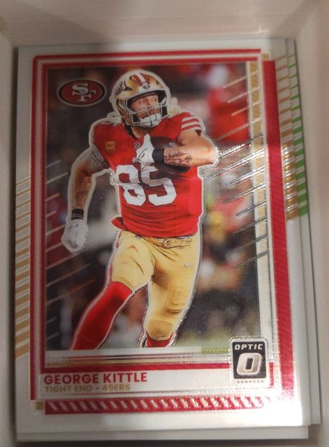 2025 Donruss Optic #48 George Kittle — front