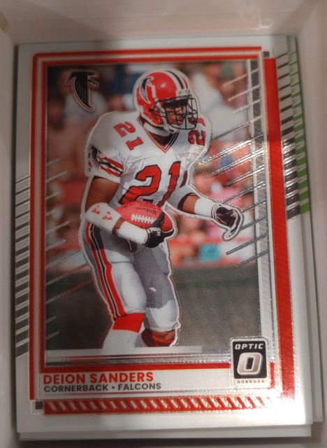 2025 Panini Donruss Optic #16 Deion Sanders — front