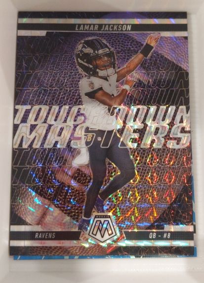 2025 Panini Mosaic Touchdown Masters #5 Lamar Jackson — front