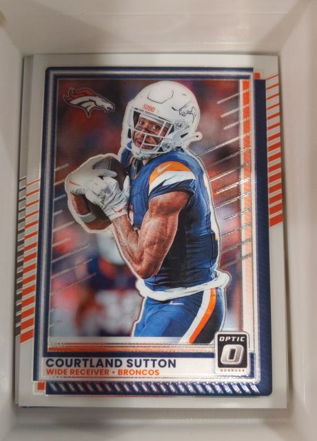 2025 Panini Donruss Optic #200 Courtland Sutton — front
