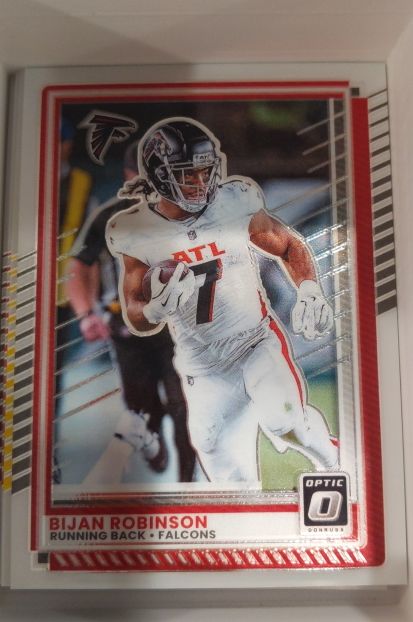 2025 Donruss Optic #118 Bijan Robinson — front