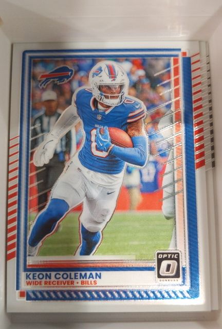 2025 Donruss Optic #32 Keon Coleman Buffalo Bills — front