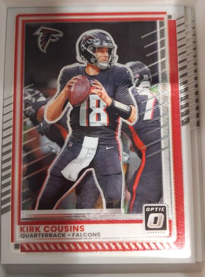 2025 Panini Donruss Optic #89 Kirk Cousins — front