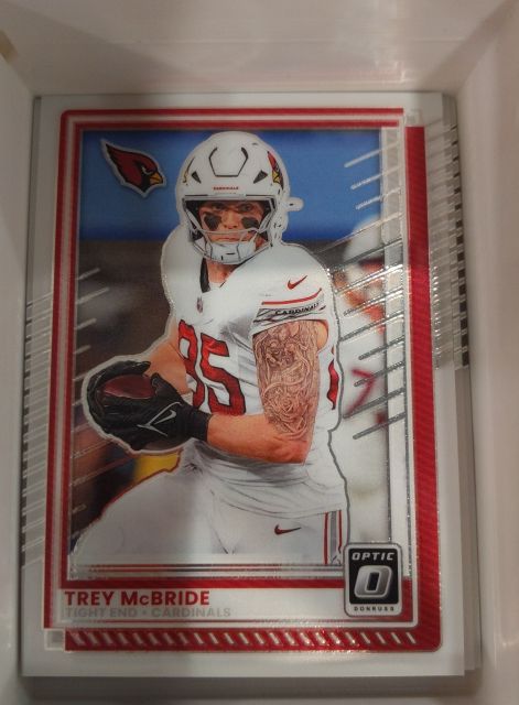 2025 Panini Donruss Optic #74 Trey McBride — front