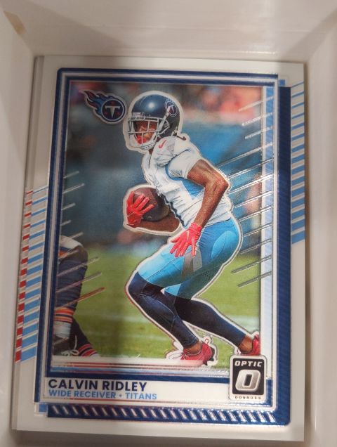 2025 Panini Donruss Optic #110 Calvin Ridley Tennessee Titans — front