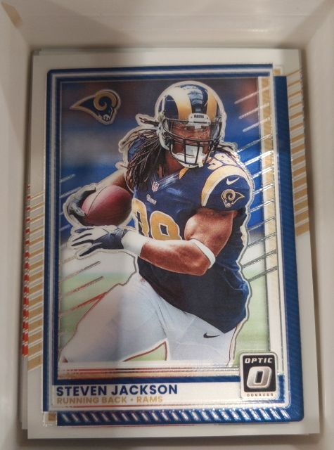 2025 Panini Donruss Optic #142 Steven Jackson — front