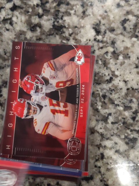 2025 Panini Icon Collection #IC-8 Patrick Mahomes Highlights — front