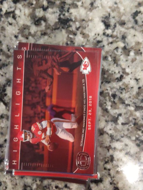 2025 Panini Icon Highlights #IC-23 Patrick Mahomes — front