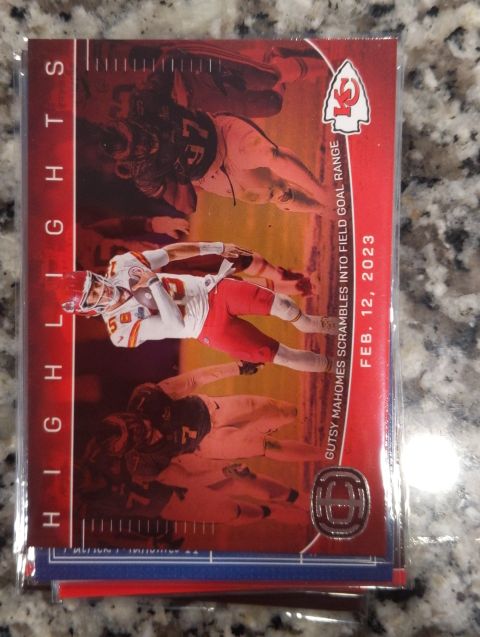 2025 Panini Icon Collection #IC-13 Patrick Mahomes Highlights — front