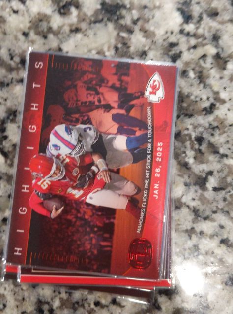 2025 Panini Icon Collection #IC-19 Patrick Mahomes II Highlights — front