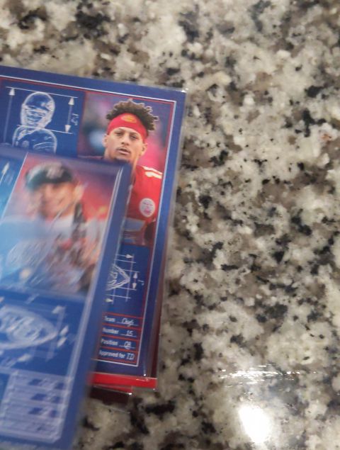 2023 Panini Playbook #1 Patrick Mahomes — front