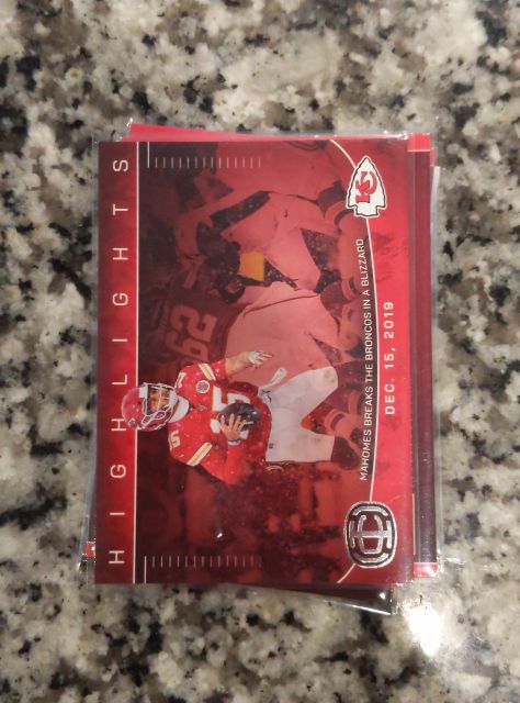 2025 Panini Icon Collection #IC-15 Patrick Mahomes Highlights — front