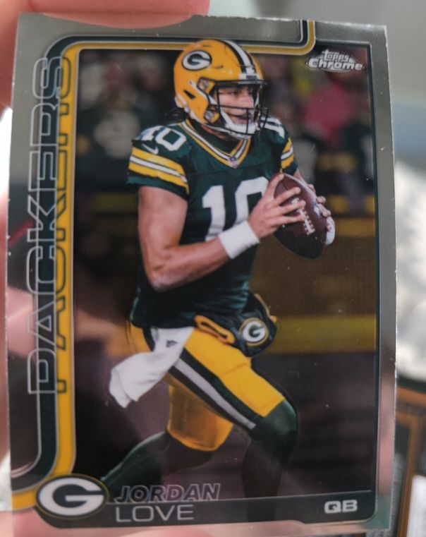 2025 Topps Chrome #109 Jordan Love — front