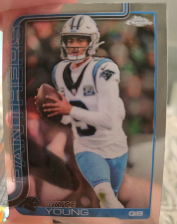 2025 Topps Chrome #40 Bryce Young — front
