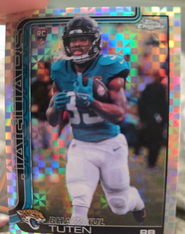 2025 Topps Chrome #389 Bhayshul Tuten — front