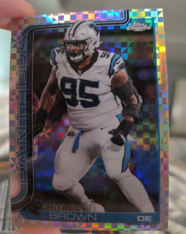2025 Topps Chrome #47 Derrick Brown — front