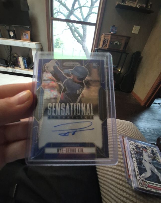 2025 Panini Prizm Sensational Signatures #SS-HK Hye-Seong Kim — front