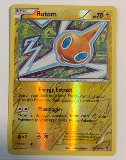 2016 Pokémon XY Fates Collide #24 Rotom — front