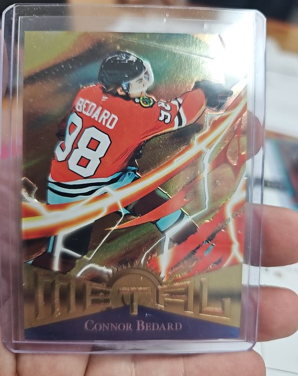 2023-24 Skybox Metal Universe #198 Connor Bedard — front