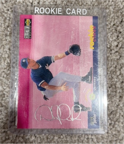 1995 Upper Deck Collector's Choice #15 Derek Jeter Rookie Class — front