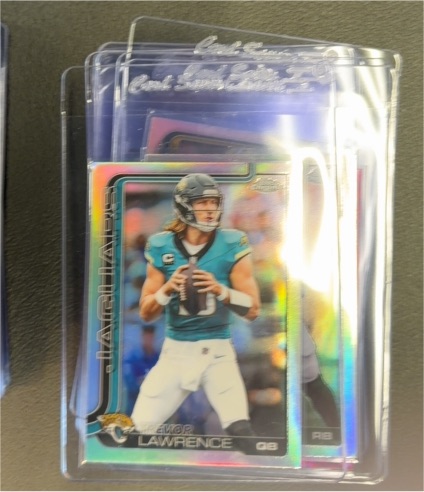 2025 Topps Chrome #138 Trevor Lawrence — front