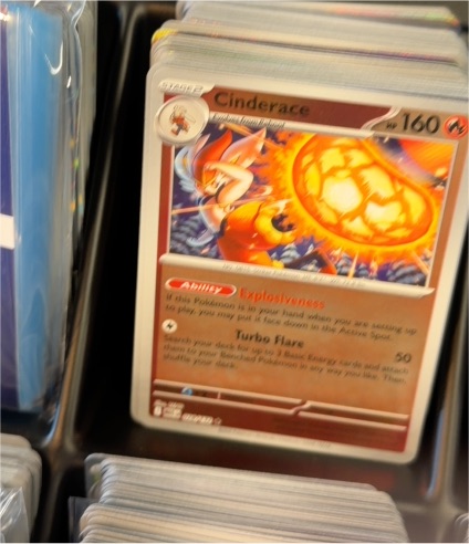 2021 Pokemon TCG Mega Evolution #028 Cinderace — front