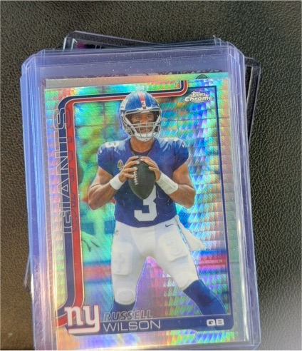 2025 Topps Chrome #229 Russell Wilson — front