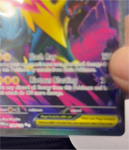 Mega Manectric ex 158/132 Me01: Mega Evolution Holo — front