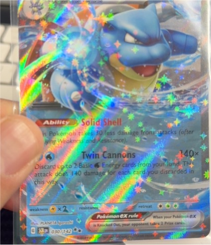 2023 Pokémon SV07: Stellar Crown #030 Blastoise ex — front
