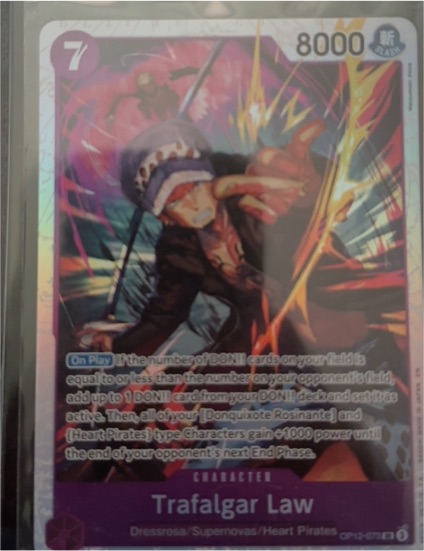 2021 One Piece Legacy of the Master #OP12-073 Trafalgar Law — front