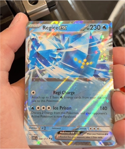 2021 Pokémon Ascended Heroes #048 Regice ex — front