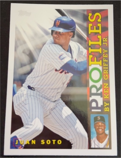 2026 Topps Series 1 Profiles By Ken Griffey Jr #TP-11 Juan Soto — front