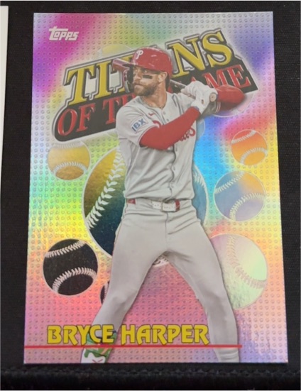 2026 Topps #TOG-18 Bryce Harper Titans of the Game — front