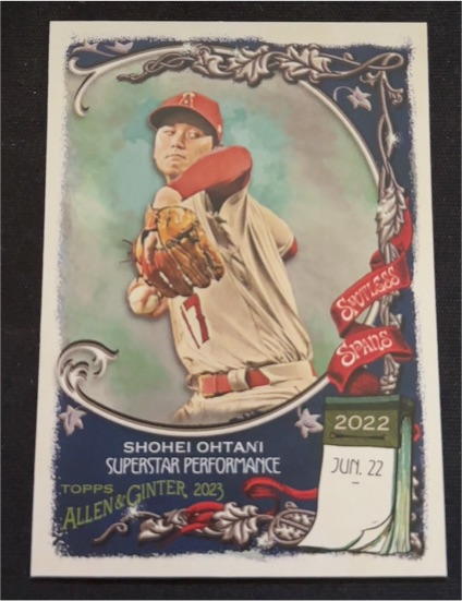 2023 Topps Allen & Ginter #SS-40 Shohei Ohtani — front