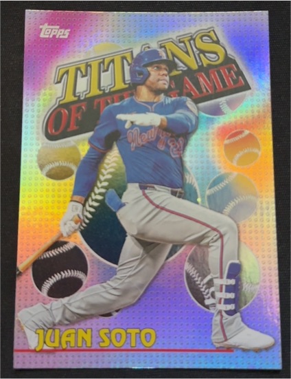 2026 Topps Series 1 Titans Of The Game #TOG-11 Juan Soto — front